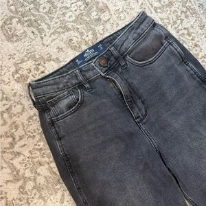 Hollister Black Straight Leg Jeans Classic Style